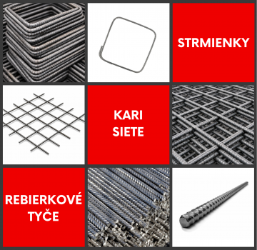 Novinka na e-shope: Betonárska oceľ novo v ponuke