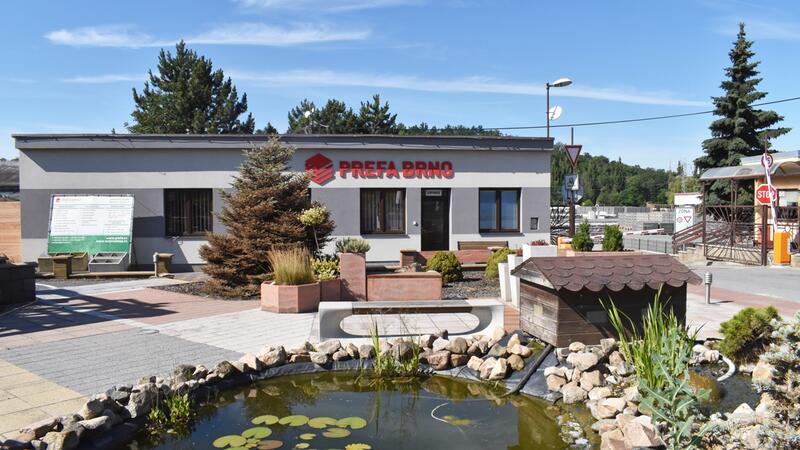 Firemná predajňa Prefa Brno, Oslavany, Nádražní 14, 664 12