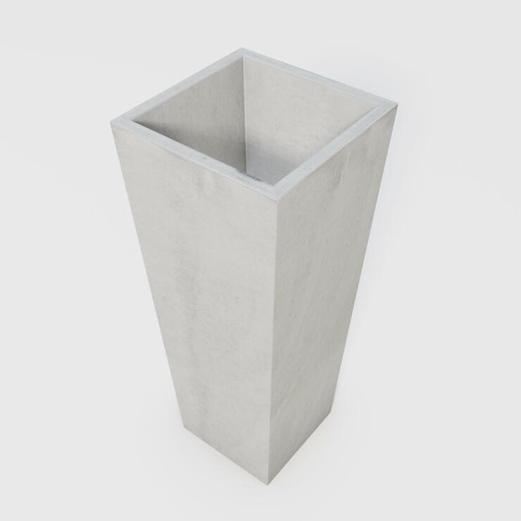 Betónový kvetináč Sára III - BDA 40/40/100 Sára III nat