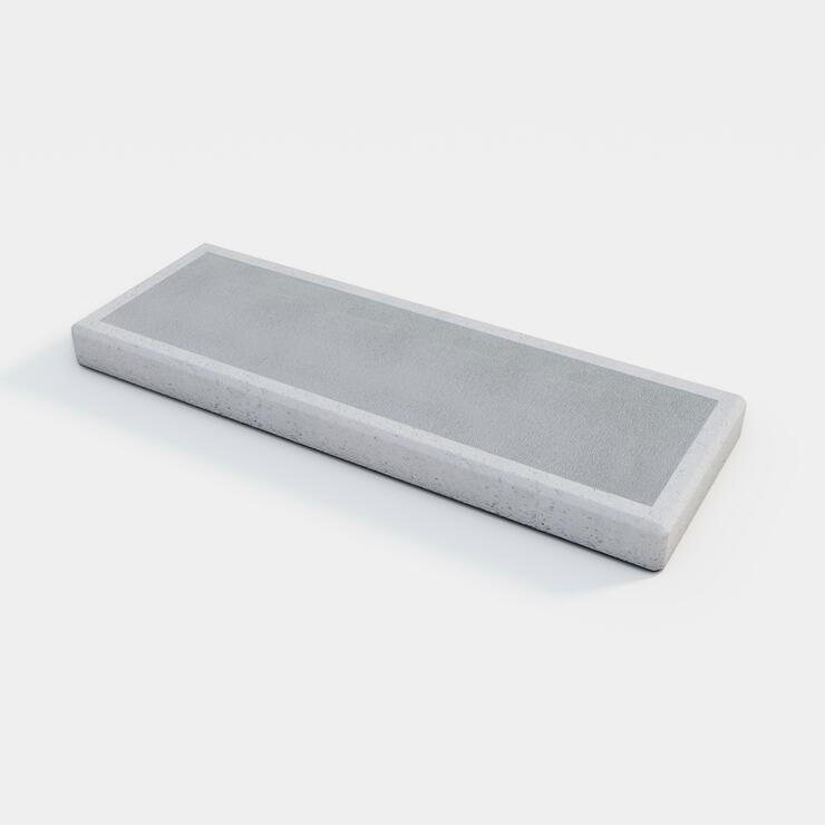 Betónová schodisková doska / schod 100x35x8 - SDB 100/35/8 nat protiskluzový
