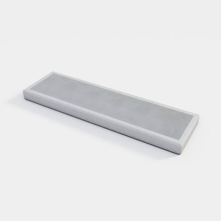 Betónová schodisková doska / schod 120x35x8 - SDB 120/35/8 nat protiskluzový