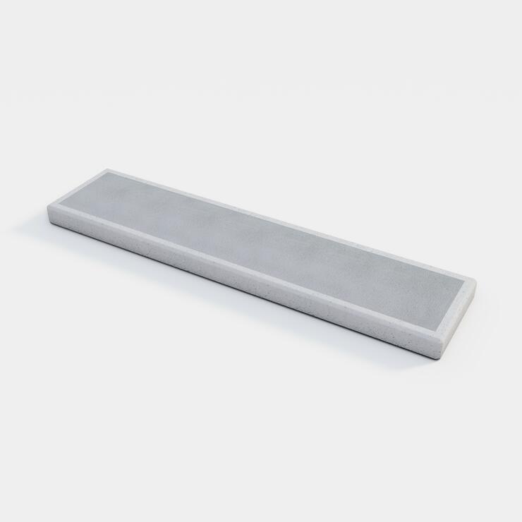 Betónová schodisková doska / schod 150x35x8 - SDB 150/35/8 nat protiskluzový