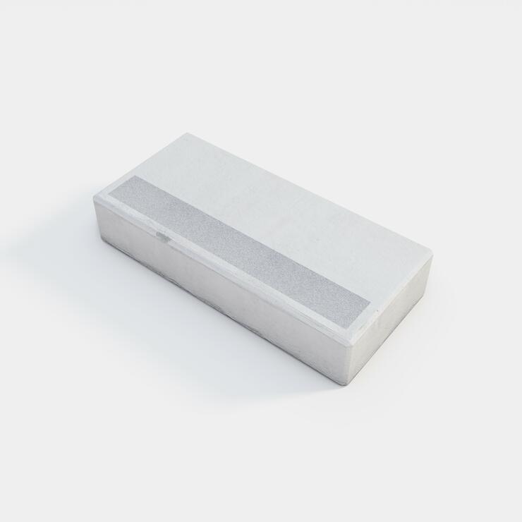 Betónový schodiskový blok / schod 75x35x15 - SBB 75/35/15 nat protiskluzový pásek