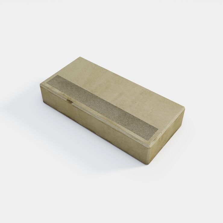 Betónový schodiskový blok / schod 75x35x15 - SBB 75/35/15 pis protiskluzový pásek