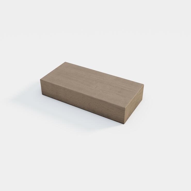 Betónový schod / schodiskový blok DEKOR drevo - DB 75/35/15 kar