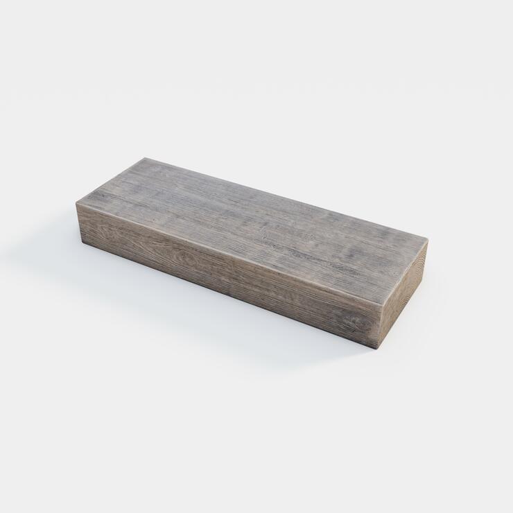 Betónový schod / schodiskový blok DEKOR drevo - DB 100/35/15 ebony