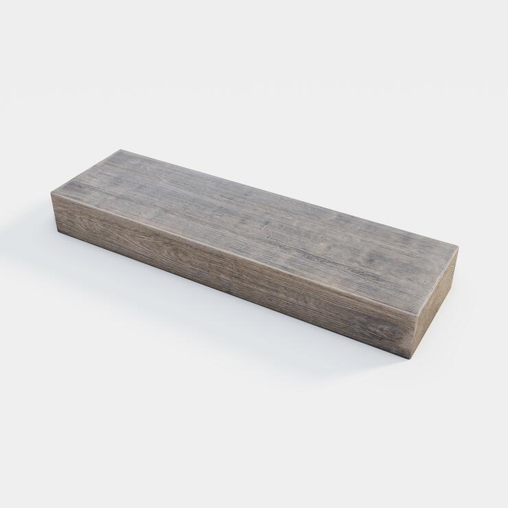 Betónový schod / schodiskový blok DEKOR drevo - DB 120/35/15 ebony