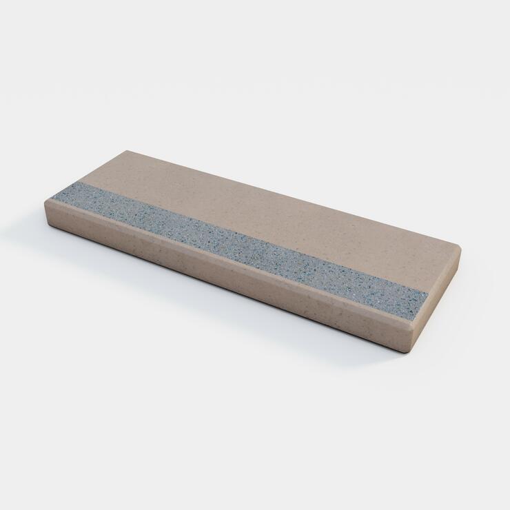 Betónová schodisková doska / schod 100x35x8 - SDB 100/35/8 bez tryskaný pásek