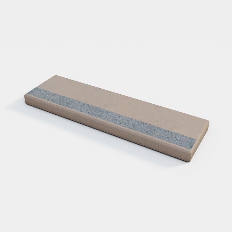 Betónová schodisková doska / schod 120x35x8 - SDB 120/35/8 bez tryskaný pásek