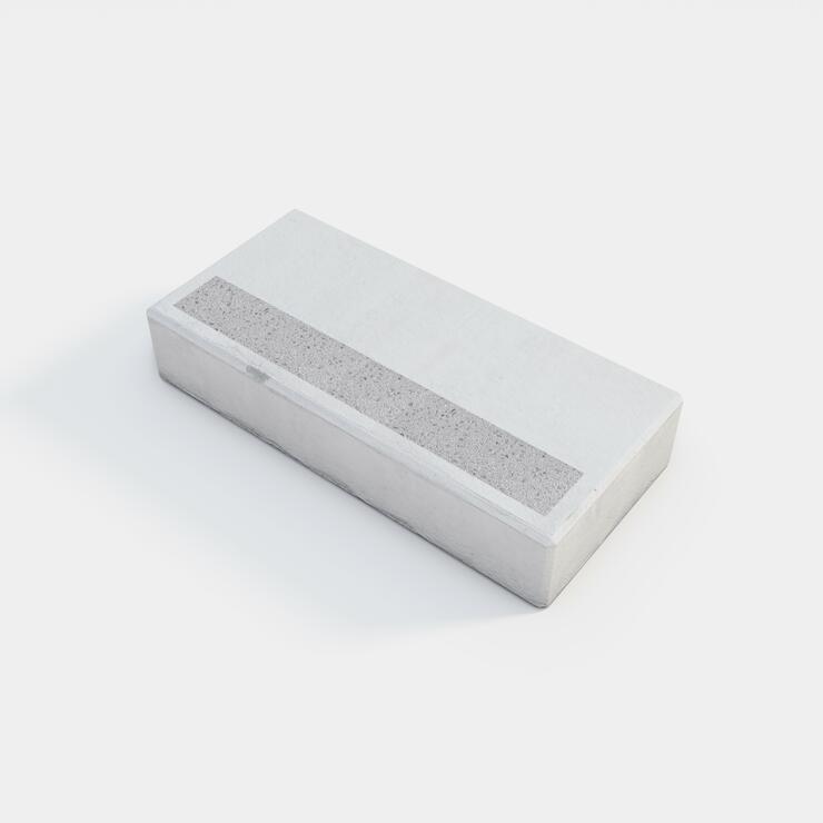 Betónový schodiskový blok / schod 75x35x15 - SBB 75/35/15 nat tryskaný pásek