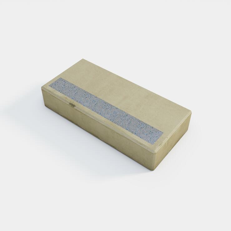 Betónový schodiskový blok / schod 75x35x15 - SBB 75/35/15 pis tryskaný pásek