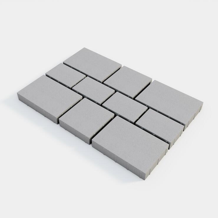Betónová dlažba MORAVSKÝ GRANIT - MORAVSKÝ GRANIT 8 II nat