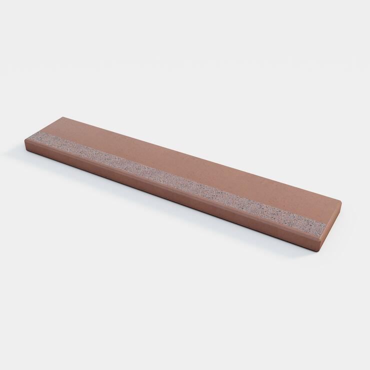 Betónová schodisková doska / schod 180x35x8 - SDB 180/35/8 cer tryskaný pásek