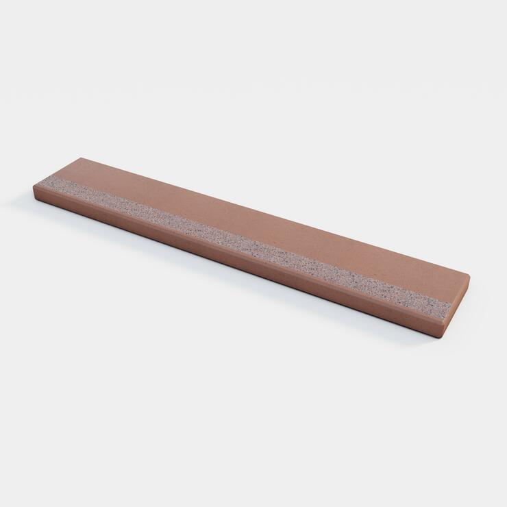Betónová schodisková doska / schod 200x35x8 - SDB 200/35/8 cer tryskaný pásek