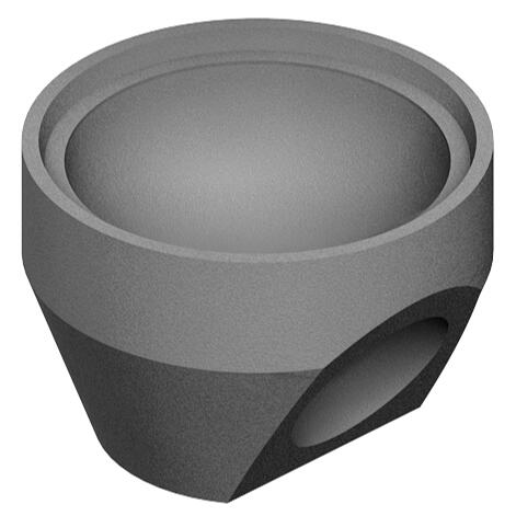 Spodný dielec s odtokom pre uličný vpust 450 - TBV-Q 45/25 KO 15