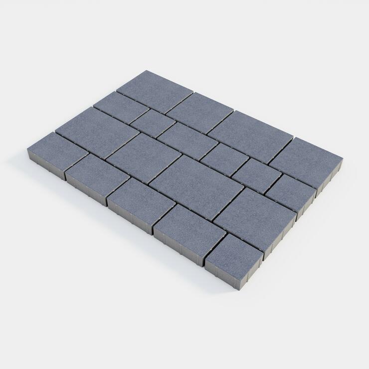 Betónová dlažba VERDELIT® - VERDELIT 6 II blk