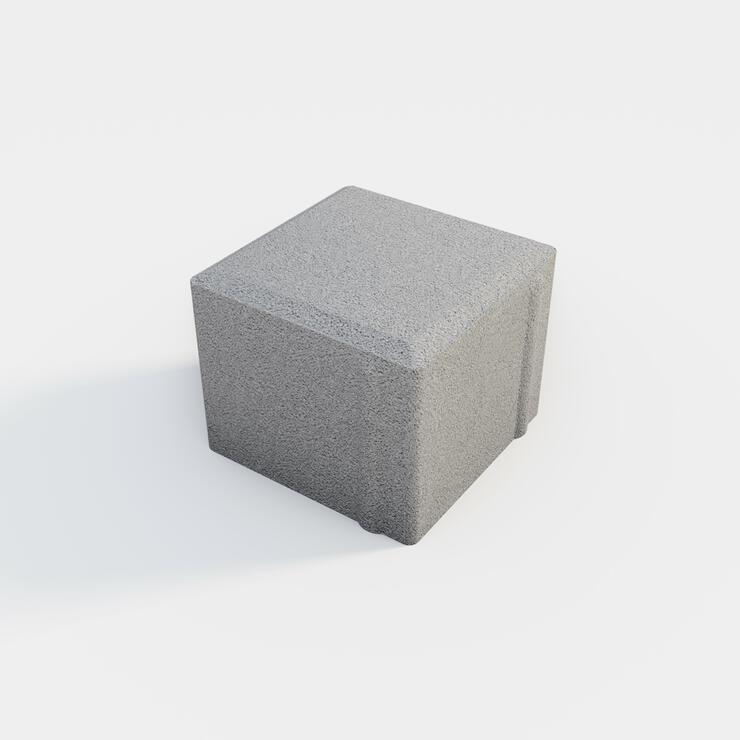 Betónové dlažobné kamene GRANIT® 10x10 - GRANIT 10/10/8 II nat