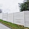 Betónový plot DEKOR jednostranný reliéf PRKNO, stĺpiky HLADKÉ farba natural - náhled č.11