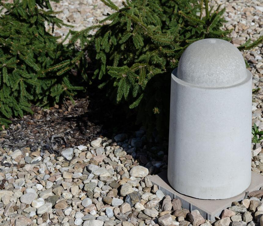 Betónový pätník VALEC farba natural povrch hladký - foto č.8