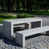 Betónová lavička a stôl PREFA LINIE - náhled č.6