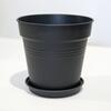 Vnútorná plastová vložka s miskou ku kvetináči Lily (L+) z 3D tlačeného betónu - náhled č.5