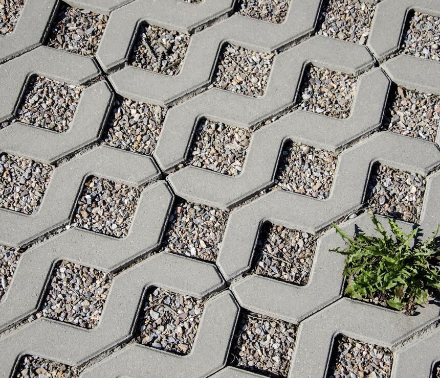 Zatrávňovacia dlažba ANDEZIT® farba natural - foto č.7