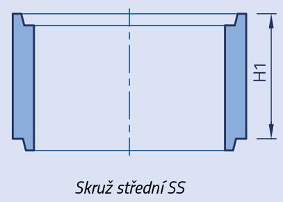 Skruž betónová stredná pre uličný vpust 450 - Nákres rozměrů - foto č.3