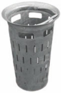 Kalový kôš vysoký UA4V pre uličný vpust - foto č.1