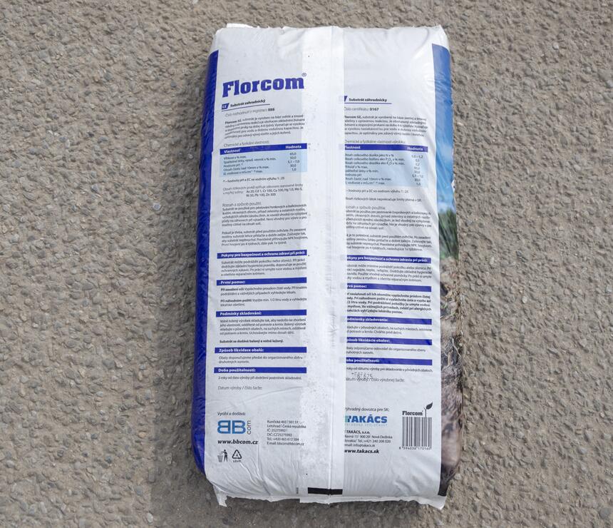 Florcom substrát záhradnícky 20 l - foto č.3