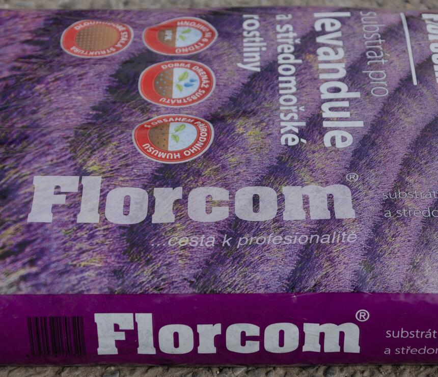 Florcom substrát pre levandule a stredomorské rastliny 20 l - foto č.2