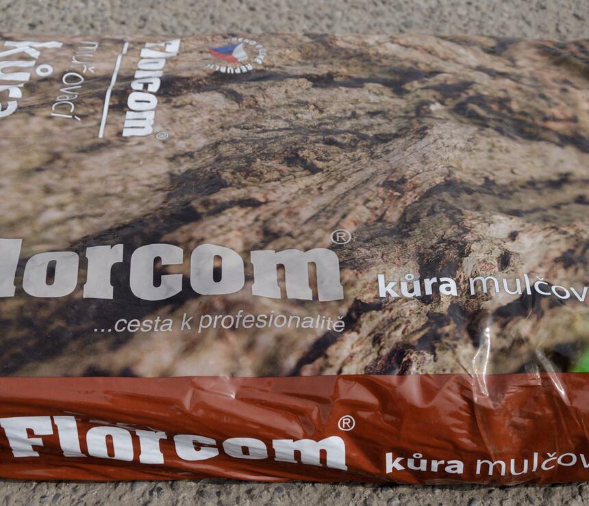 Florcom mulčovacia kôra - zmes ihličnatých stromov 70 l - foto č.2