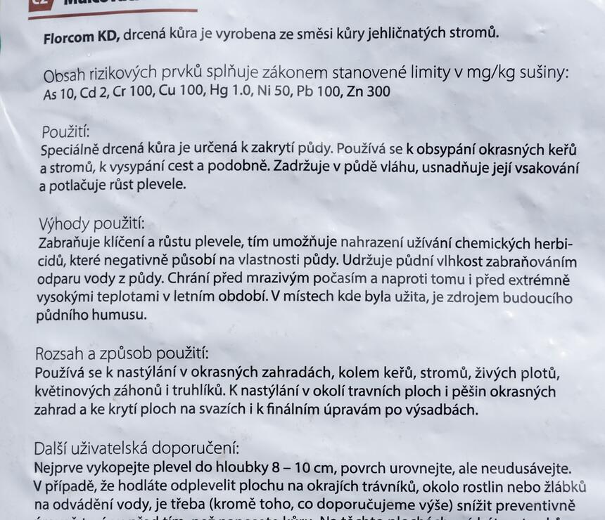 Florcom mulčovacia kôra - zmes ihličnatých stromov 70 l - foto č.3