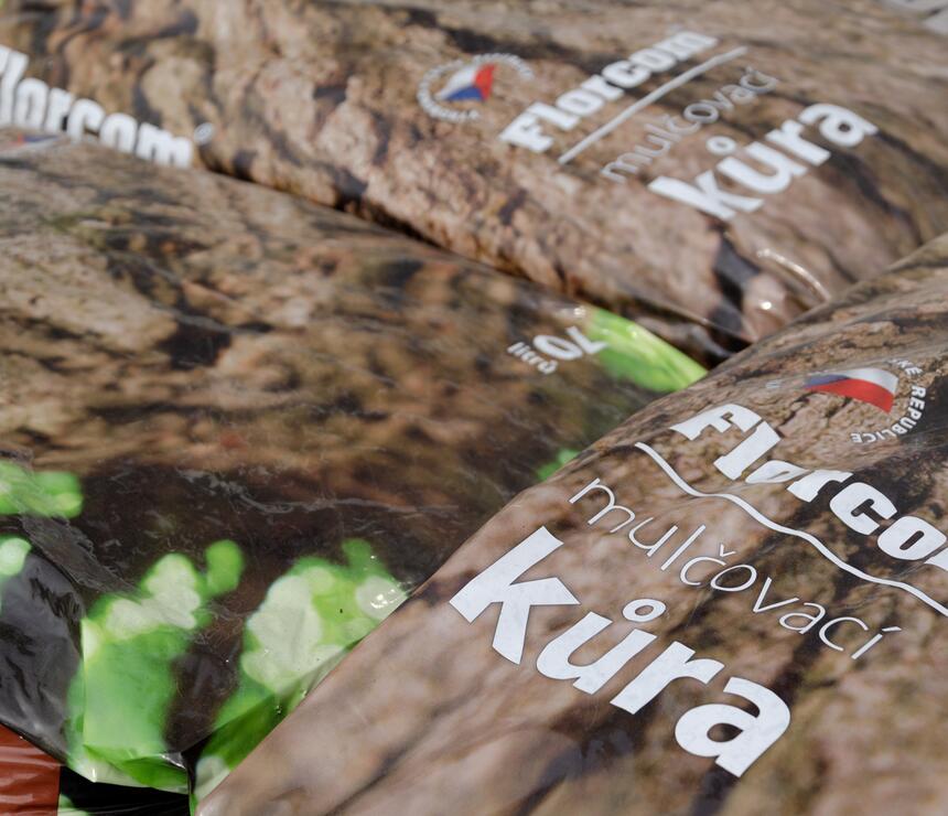 Florcom mulčovacia kôra - zmes ihličnatých stromov 70 l - foto č.4