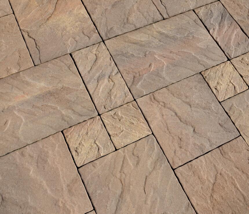 Betónová dlažba KARNEOL® melír Santorini - foto č.7