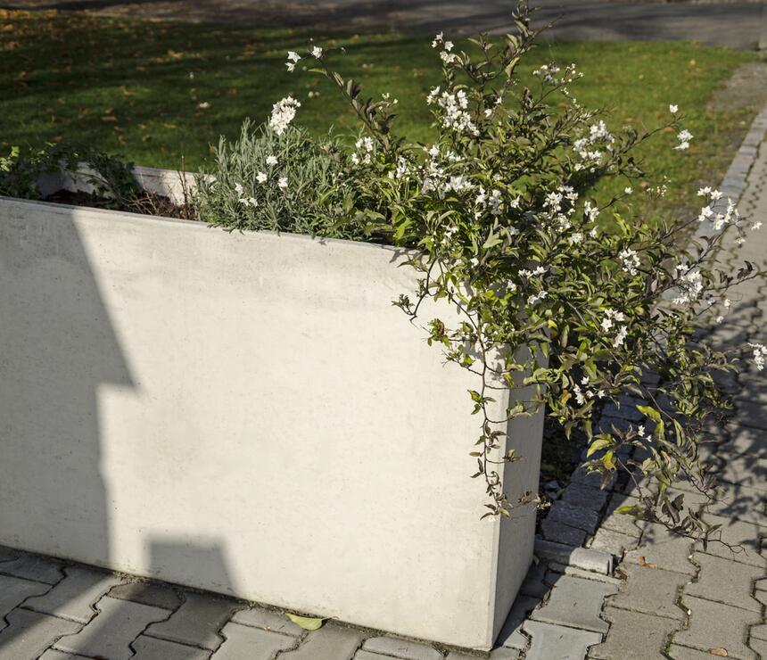 Kvetináč Linda farba natural povrch hladký - foto č.6